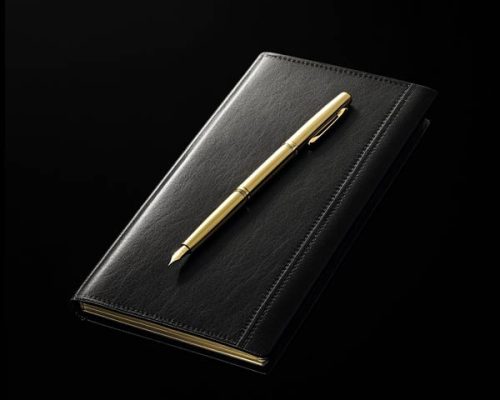 יומן עם מיתוג החברה